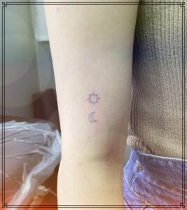 山下杏也加のタトゥーは右腕に太陽と月！意味や想い入れについて調査